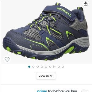 Toddler Boys Merrell shoes size 8